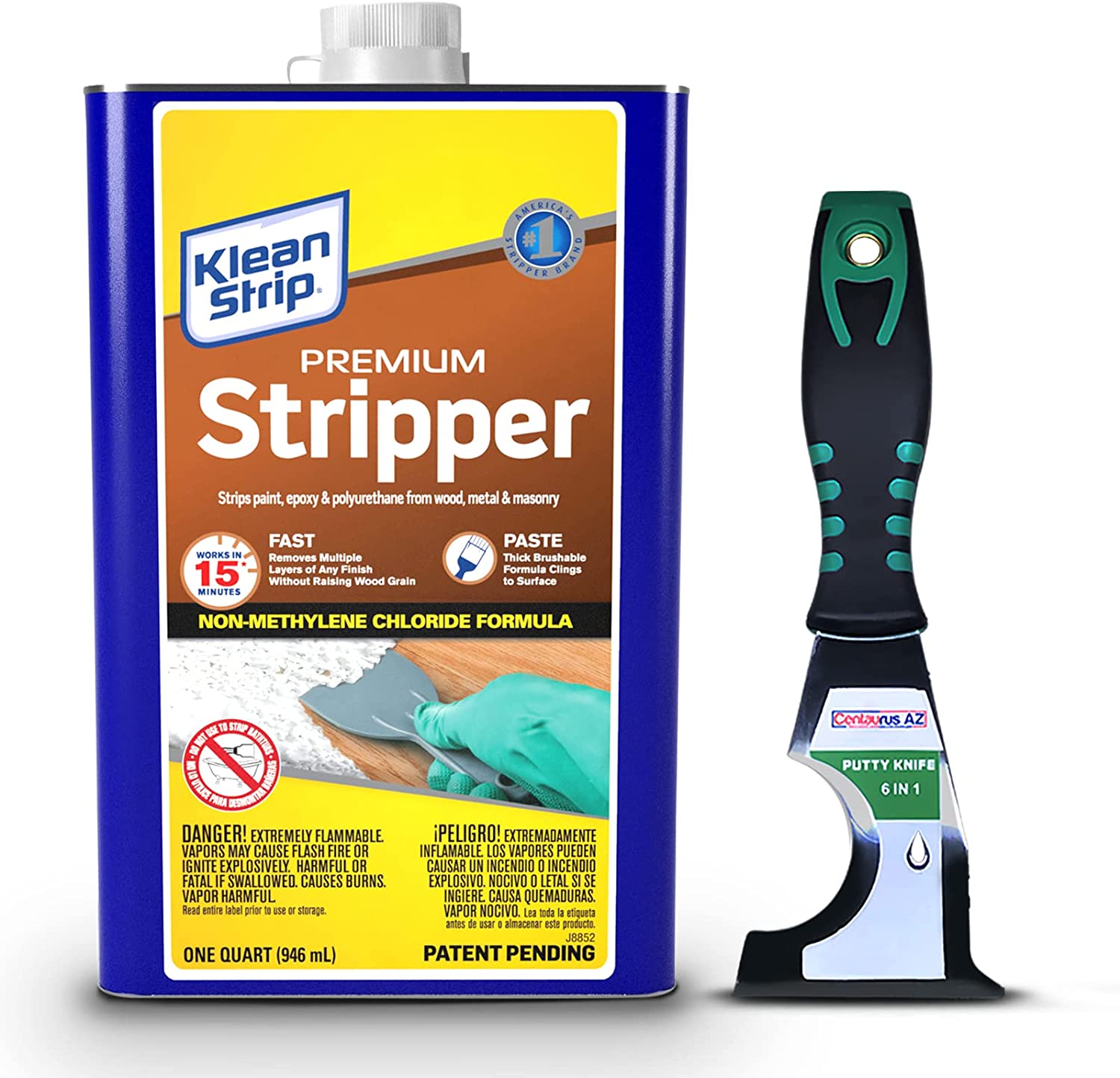 Klean Strip Premium Stripper Epoxy Polyurethane varnish and Paint remover For Wood